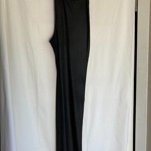 Black skinny pants M leather look by Zara